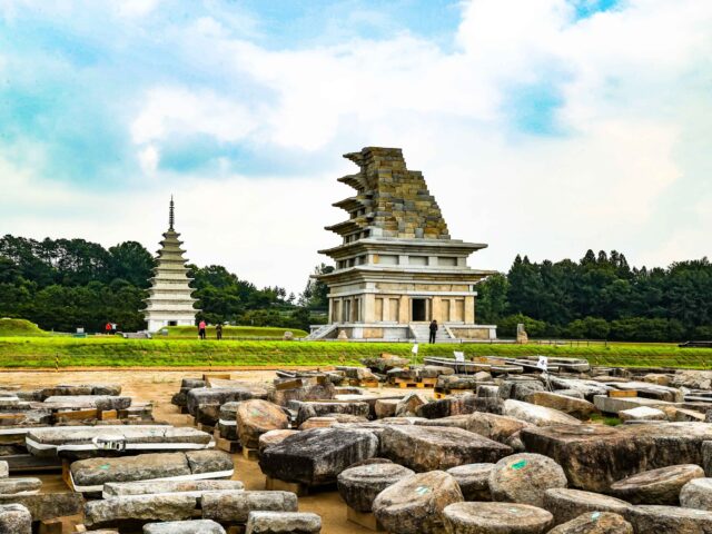 Mireuksa Temple Site Mireuksa Temple Site
