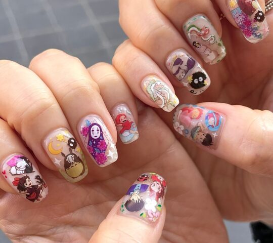 Choco Busy Nail
